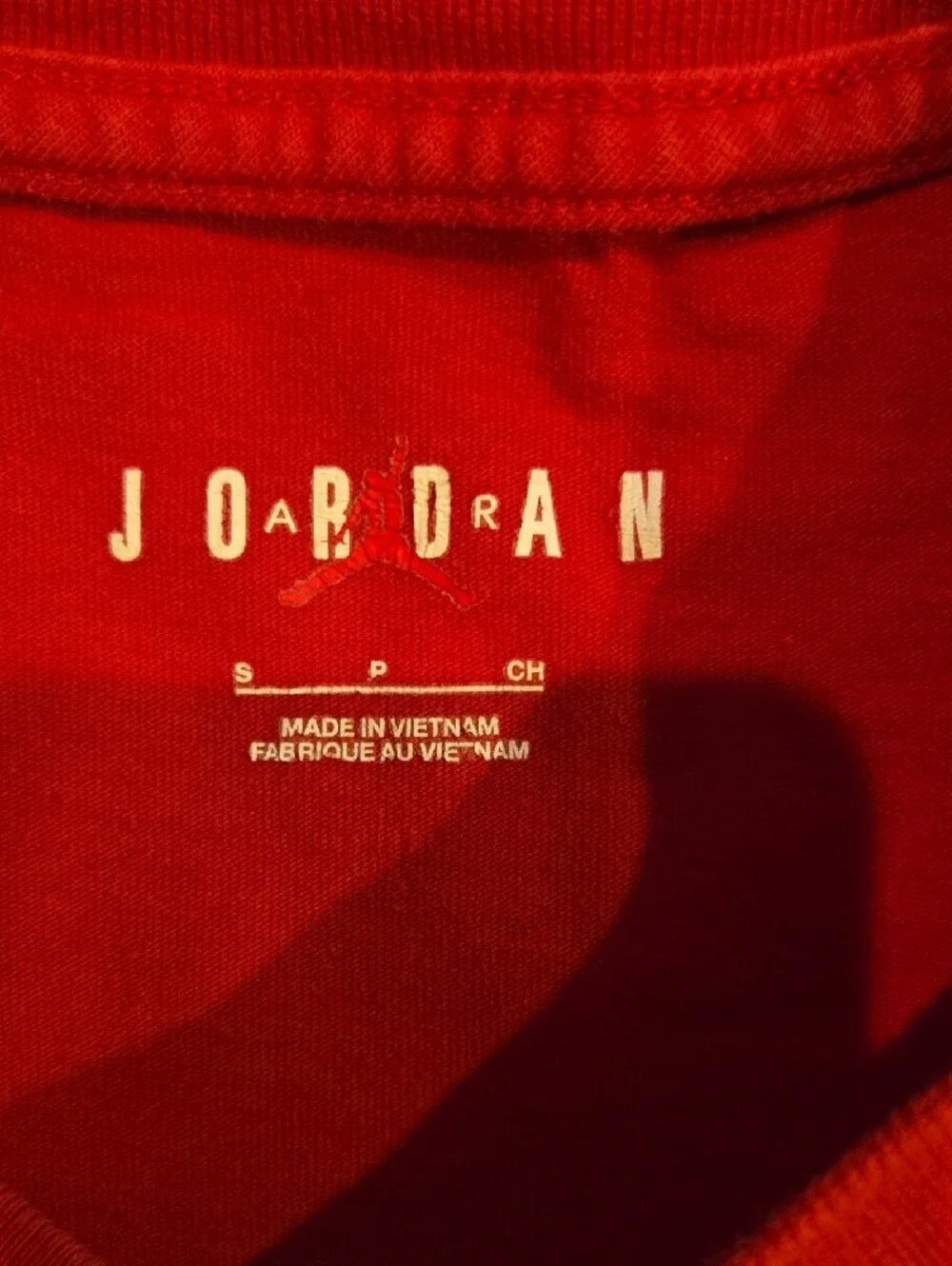 Jordan bold red